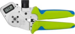 Four-pin crimping pliers for turned pin and socket contacts, 0.03-0.5 mm², AWG 32-20, Rennsteig Werkzeuge, 8733 0000 61