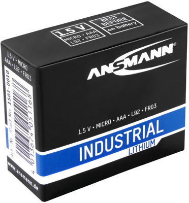1501-0010 Ansmann Round Cells, 9V Blocks Image 3