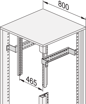 22117-840 SCHROFF Accessories for Enclosures