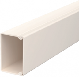 Cable duct, (L x W x H) 2000 x 45 x 30 mm, PVC, cream white, 6026869