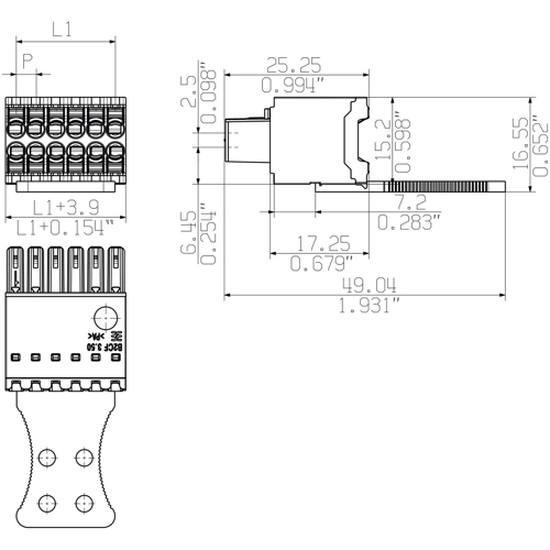 3021270000 Weidmüller PCB Connection Systems Image 3