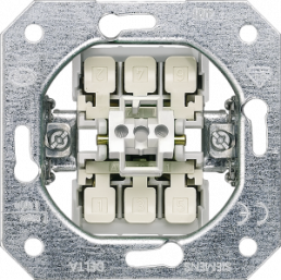 Flush mounted off switch, 16 A, IP20, 5TA2153