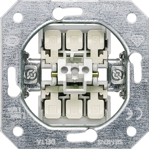 DELTA insert flush-m. OFF switch 3-pole