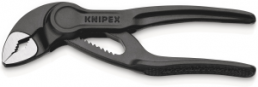 KNIPEX 87 00 100 Cobra® XS embossed, rough surface grey atramentized 100 mm