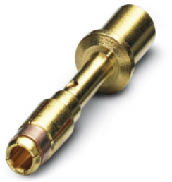 Receptacle, 0.25-1.0 mm², AWG 24-18, crimp connection, nickel-plated/gold-plated, 1605636