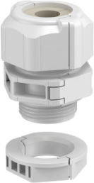 Cable gland, separable, M20, 27/30 mm, Clamping range 11 to 14 mm, IP67, light gray, 2024948