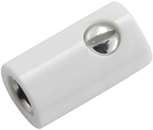 2.8 mm jack, screw connection, 0.05-0.25 mm², white, 717724