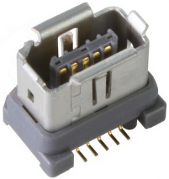 Socket, 8 pole, 10P8C, Cat 6A, solder connection, PCB mounting, 09452812562
