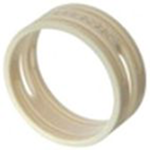 Coloured ring, white, Grilon BG-15 S