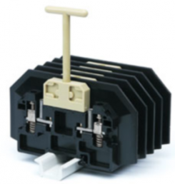 Isolating and measuring isolating terminal block, screw connection, 1.5-6.0 mm², 30 A, 15 kV, black, 3835020000
