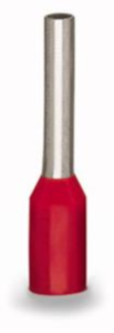 Insulated Wire end ferrule, 1.0 mm², 14 mm/8 mm long, red, 216-203