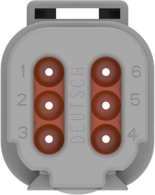 DTM04-6P-E003 DEUTSCH Automotive Power Connectors Image 4