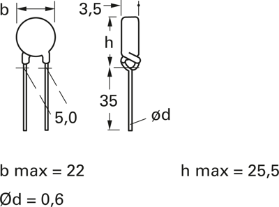 B59930C0120A070 TDK (EPCOS) PTC Thermistors
