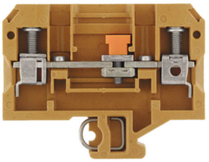 Isolating and measuring isolating terminal block, screw connection, 0.5-6.0 mm², 41 A, 6 kV, yellow, 0269120000