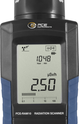 PCE-RAM 10 PCE Instruments Luxmeter, Sound Level Meter, Magnetic Field Tester Image 2
