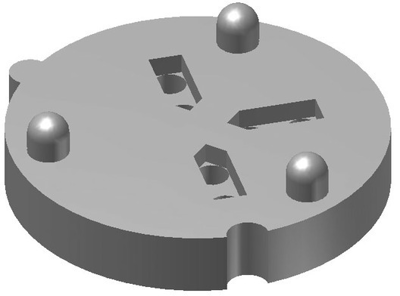10144390 Fischer Elektronik Mounting pads Image 1