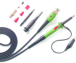 Test probe, BNC connector, black/green, P TK-250