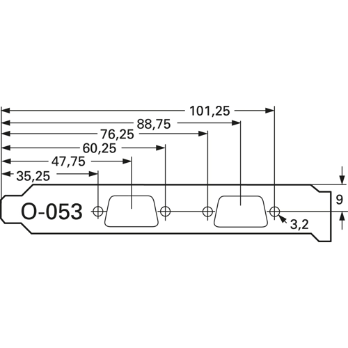 KHPC 053 O Fischer Elektronik PCB Fasteners Image 2