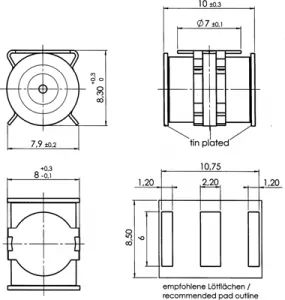 B88069X3651T502 TDK (EPCOS) Gas Discharge Tubes