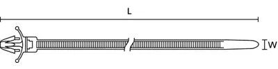 126-02204 HellermannTyton Cable Ties Image 2