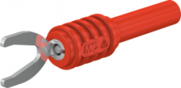Cable lug adapter, red