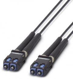 FO connection cable, SC-RJ to SC-RJ, 1 m, multimode 980/1000 µm