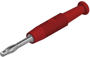 2 mm plug, solder connection, 0.5 mm², CAT O, red, MSTF 2 ROT