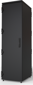 42 U EMC cabinet, with fan cover, (H x W x D) 2000 x 600 x 800 mm, IP20, steel, black gray, 10630-045