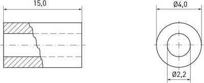 005.51.153 Ettinger Spacer Bolts Image 2