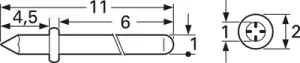 1364K.61 Vogt Pins