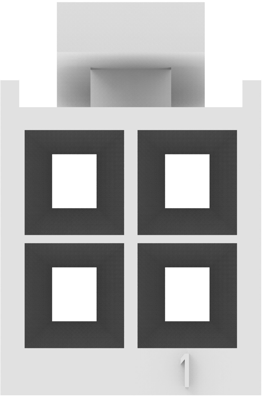 106527-4 AMP PCB Connection Systems Image 4