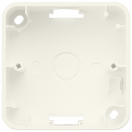 DELTA profil surface-mounting enclosure single, titanium white