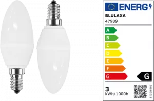 47989 BLULAXA Light Bulbs, Lamps
