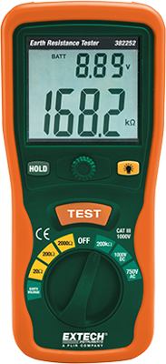 382252 Extech VDE testers, Installation testers, Insulation testers