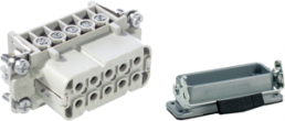 Connector kit, size H-A 10, 10 pole + PE , IP65, 75009627