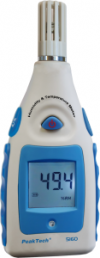 PeakTech moisture and temperature meter, P 5160, 5160