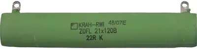 ZDFL 21X120B 10% 1K0 KRAH Wirewound Resistors Image 1