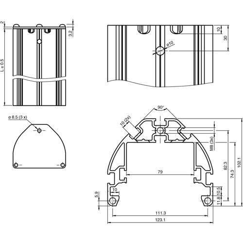 251609 PEPPERL+FUCHS Accessories for Sensors Image 2
