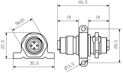 8901640000 Weidmüller Sensor-Actuator Adapter Image 2