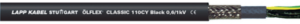 PVC control line ÖLFLEX CLASSIC 110 CY BLACK 0,6/1 kV 2 x 1.5 mm², AWG 16, shielded, black