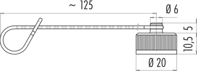 08 1077 000 000 binder Accessories for Industrial Connectors Image 2