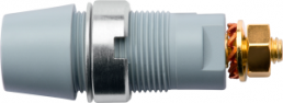 4 mm socket, screw connection, mounting Ø 12.2 mm, CAT III, brown, SAB 6922 AU / BR