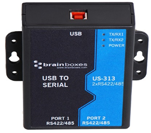 USB 2 Port RS422/485 1MBaud