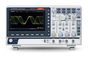 4-channel oscilloscope GDS-2104E, 100 MHz, 1 GSa/s, 8" TFT, 3.5 ns