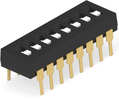 1-1825002-3 Alcoswitch Slide Switches and Coding Switches Image 1