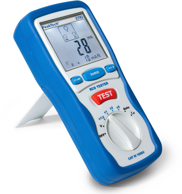 P 2710 PeakTech VDE testers, Installation testers, Insulation testers Image 2