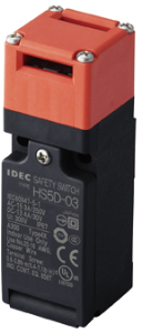 Safety switch, 3 pole, 300 V, (L x W x H) 30 x 36 x 91 mm, screw mounting, HS5D-02RN