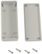 ABS miniature enclosure, (L x W x H) 100 x 40 x 20 mm, light gray (RAL 7035), IP54, 1551UGY