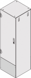 Varistar CP Shortened Glass Door, IP 20, RAL7021, 1800H 600W
