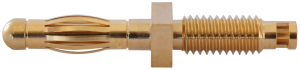 4 mm plug, screw connection, mounting Ø 2.5 mm, 22.1051